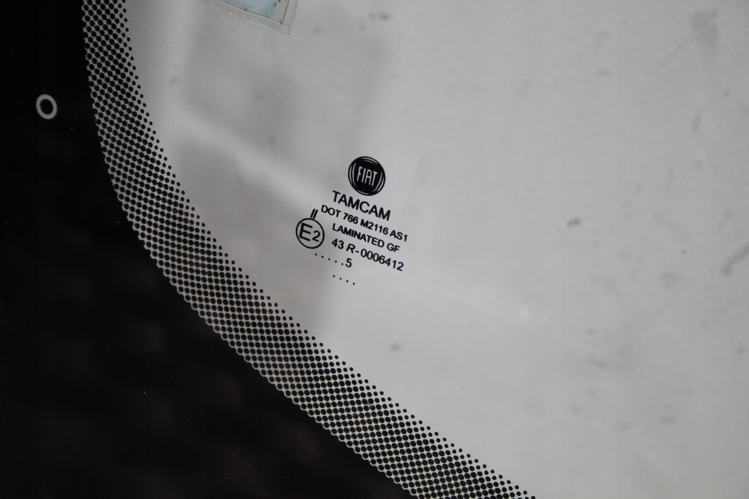 window iron FIAT DOBLO II 2
