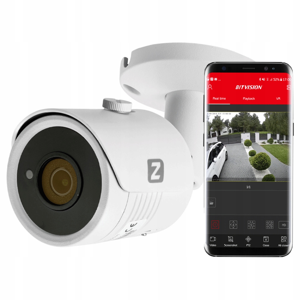 

Kamera Zewnętrzna Ip PoE 5MPx 5MP