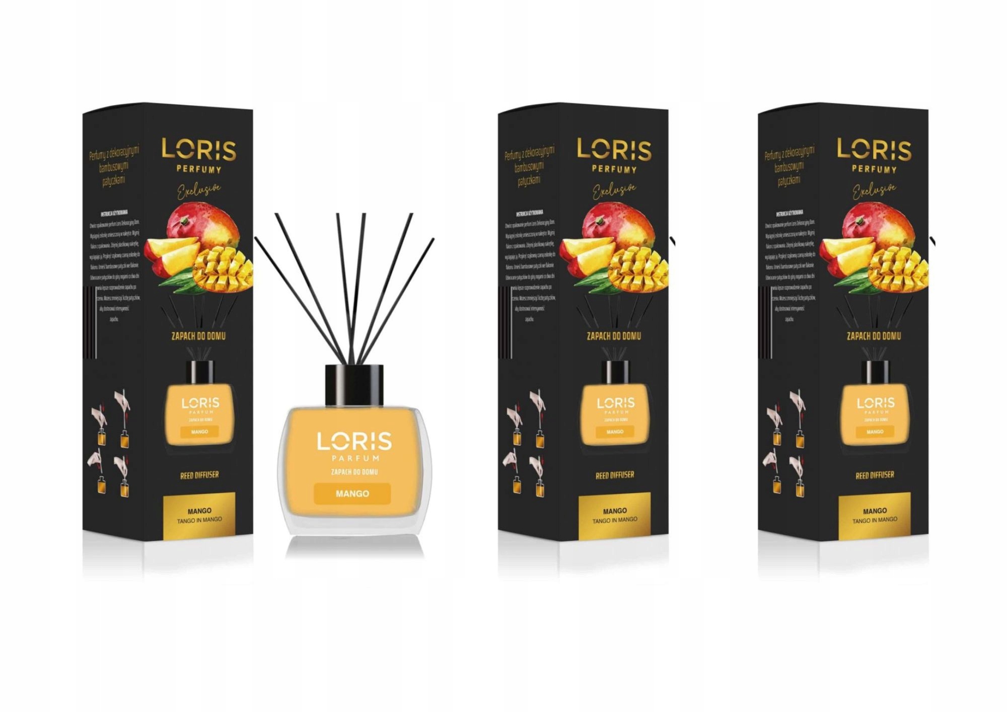 Levně loris Mango Osvěžovač vzduchu tyčinky Exclusive