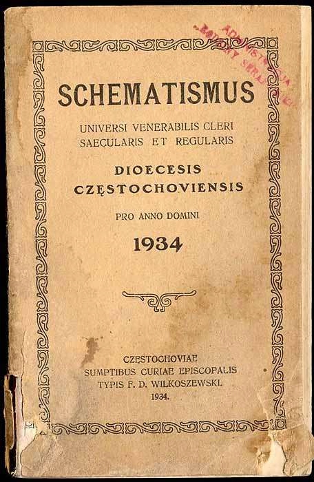 Schematismus Universi Venerabilis Cleri 1934