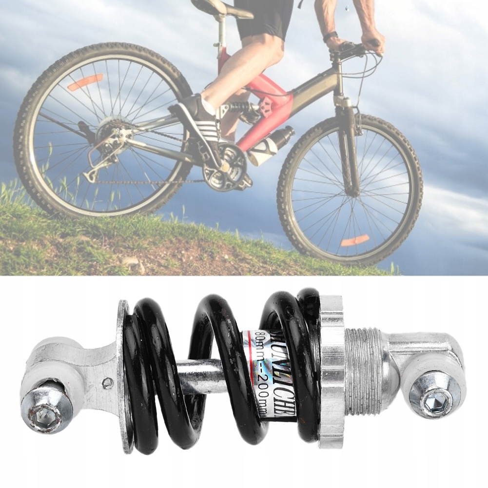 AMORTYZATOR ROWEROWY TYLNY ŁATWA INSTALACJA Rozmiar koła (