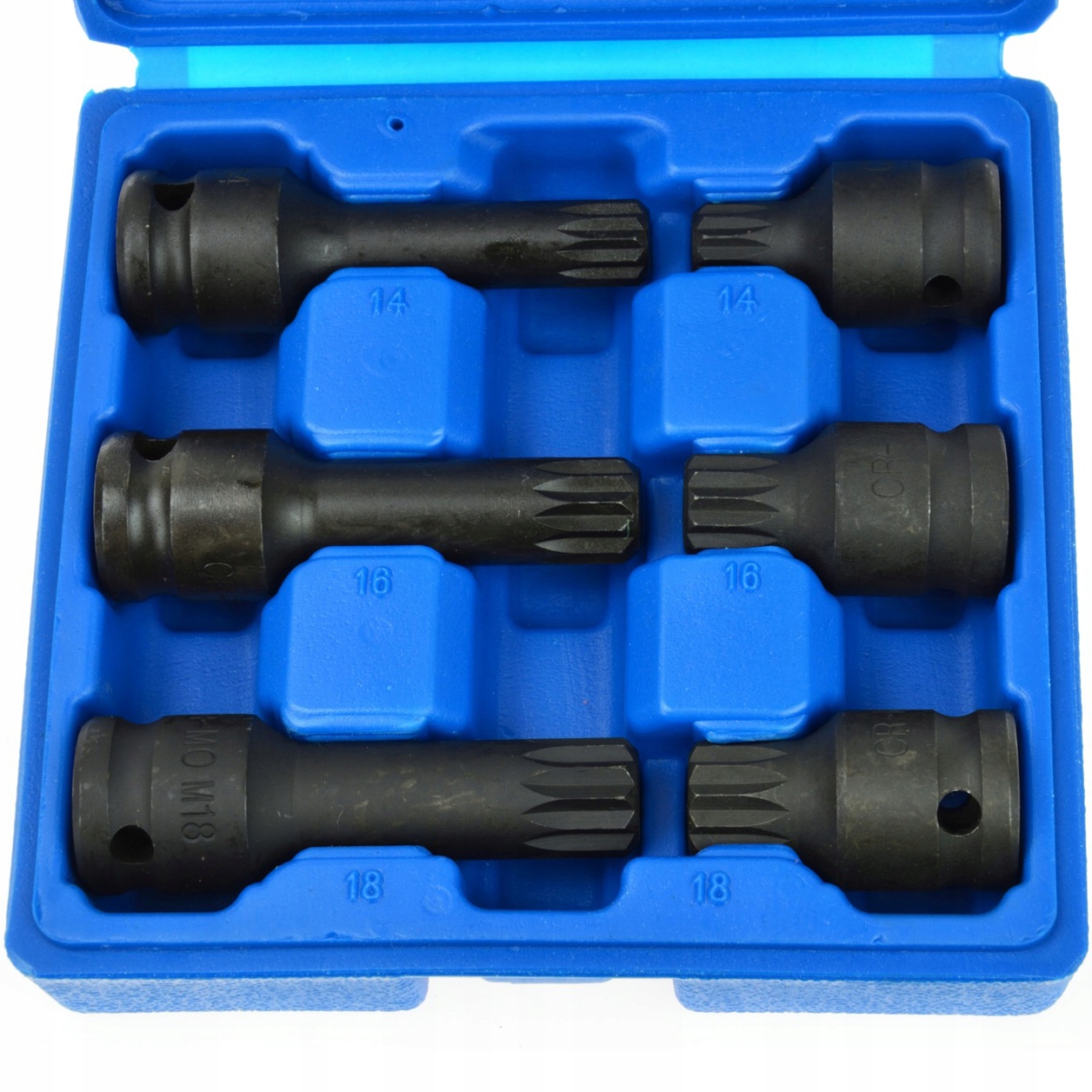 

Zestaw Bit Spline Udarowe 1/2 M14 M18 Piasty Vag