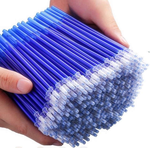 WKŁADY ZMAZYWALNE ŚCIERALNE DO DŁUGOPISÓW ZMAZYWALNYCH NIEBIESKIE 100szt EAN (GTIN) 5905567751370