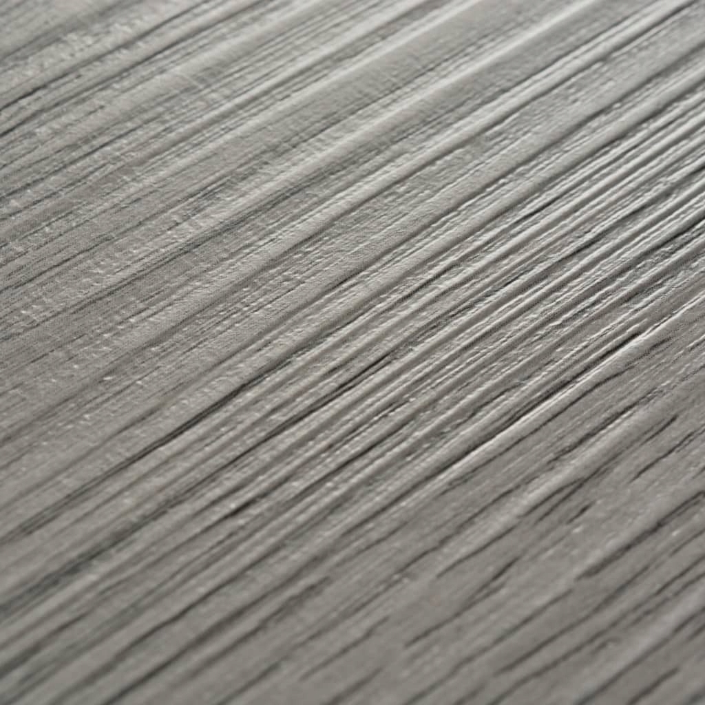 SAMOPRZYLEPNE PANELE PODŁOGOWE PVC 5 21M² 2MM CIEMNOSZARE Grubość całkowita 2 mm