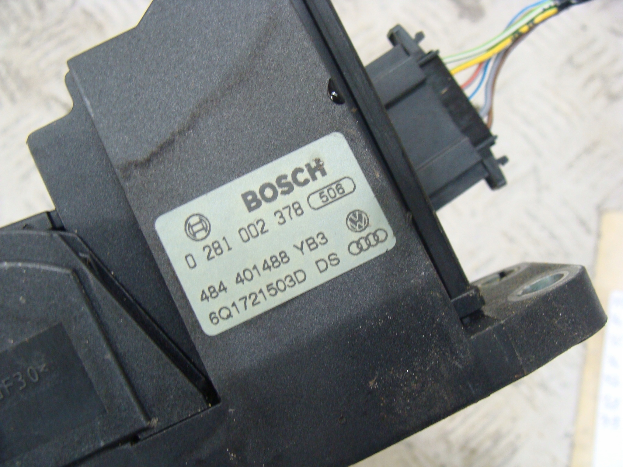 VW SEAT SKODA PEDAŁ GAZU POTENCJOMETR EUROPA Typ samochodu Samochody osobowe