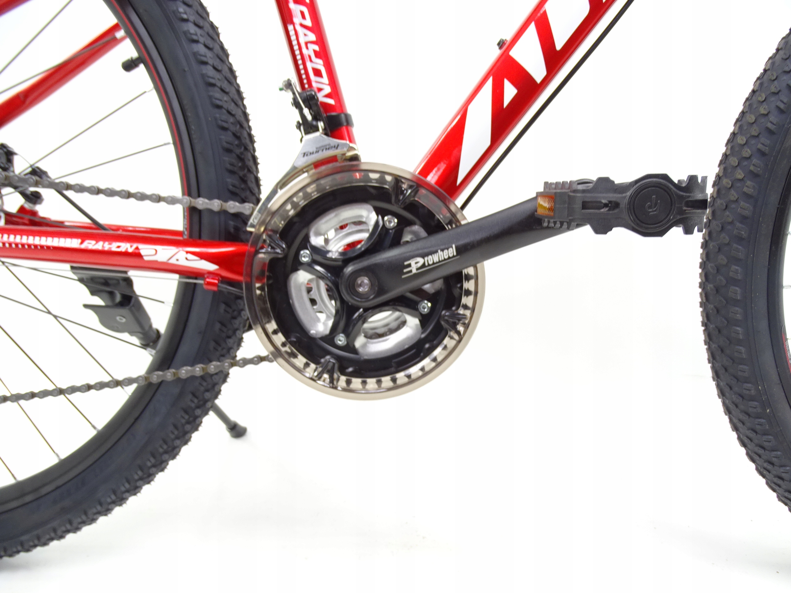 Rower na komunie RAYON AURON 27,5 TARCZÓWKI ALTUS s-17" czerwony blokada Płeć produkt uniseks