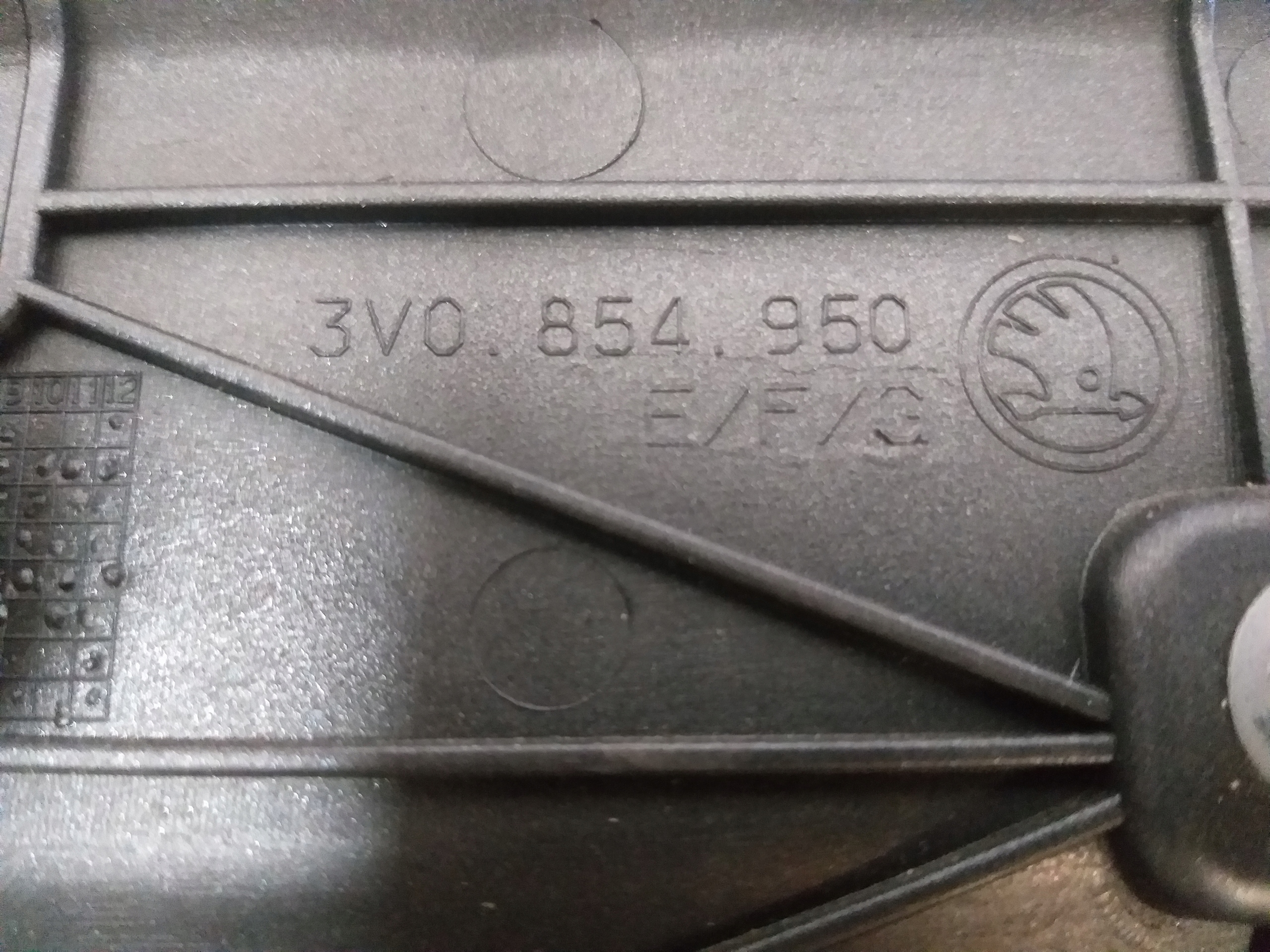 Tür Leiste Schutzleiste links vorne oder heck SKODA SUPERB III 3 3V0