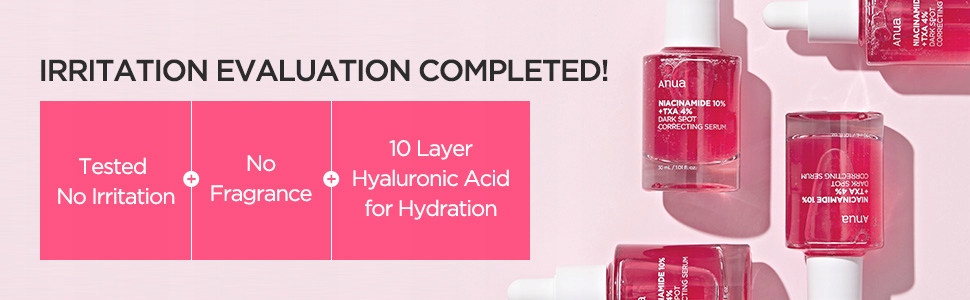 ANUA 10% NIACYNAMID 4% SERUM Z KWASEM TRANEKSAMOWYM -30 ML/1,01 UNCJI Marka bez marki