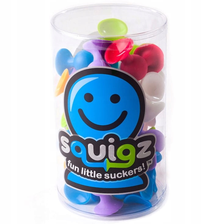 

Klocki Przyssawki Squigz Zestaw Startowy 22 el.