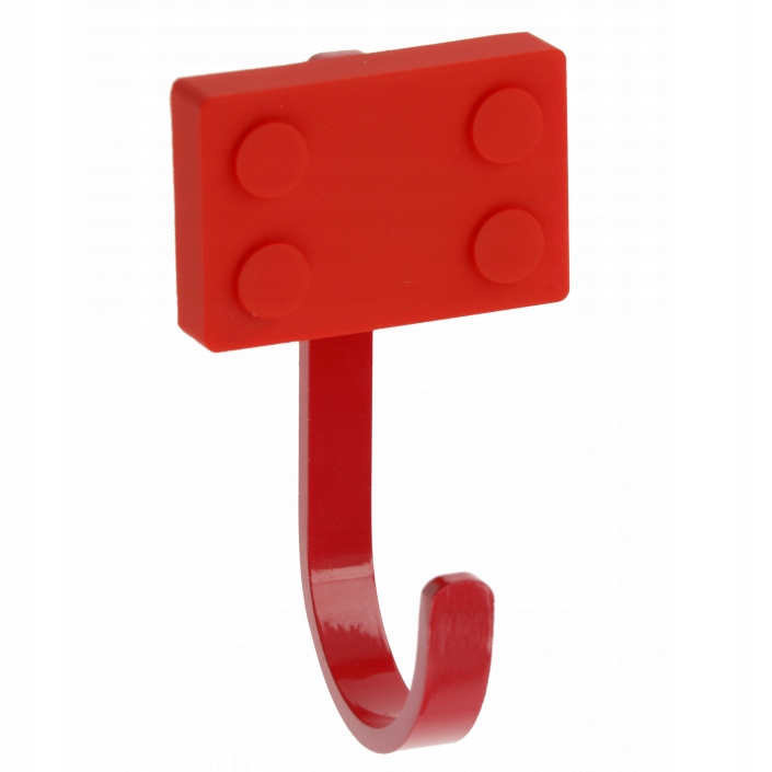 

Wieszak Ścienny Dziecięcy Gtv Czerwony Klocek