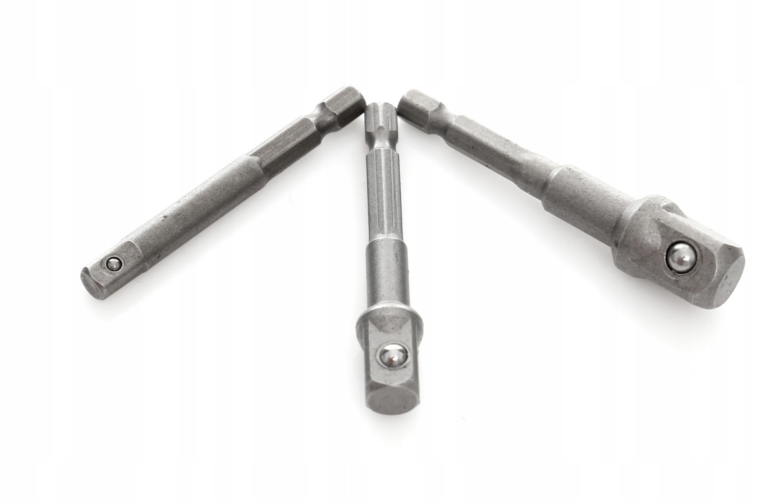 REDUKCJE ADAPTERY DO WKRĘTARKI NASADKI 1/4 3/8 1/2 Typ grotu HEX kwadratowy Pozidriv