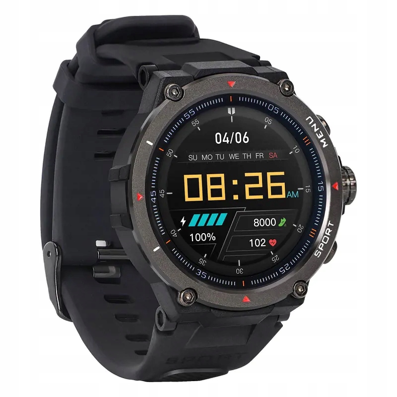 SMARTWATCH GARETT GRS PRO CZARNY Model GRS Pro