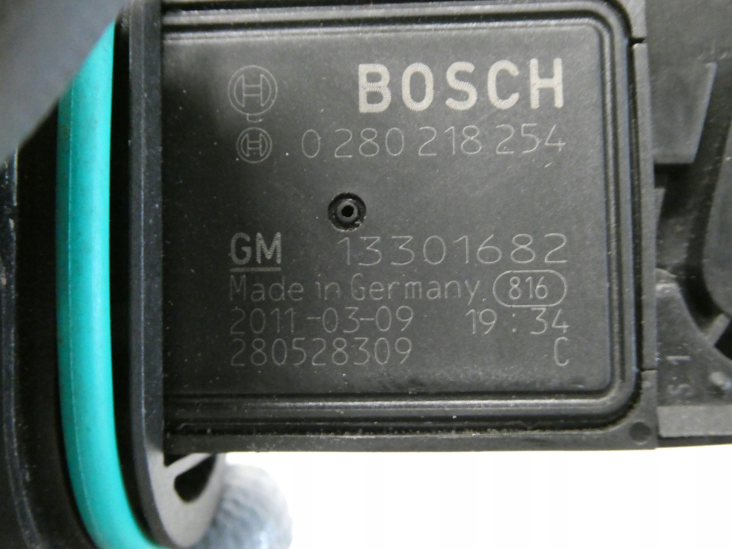 flow meter OPEL MERIVA B 1.4 A14XER