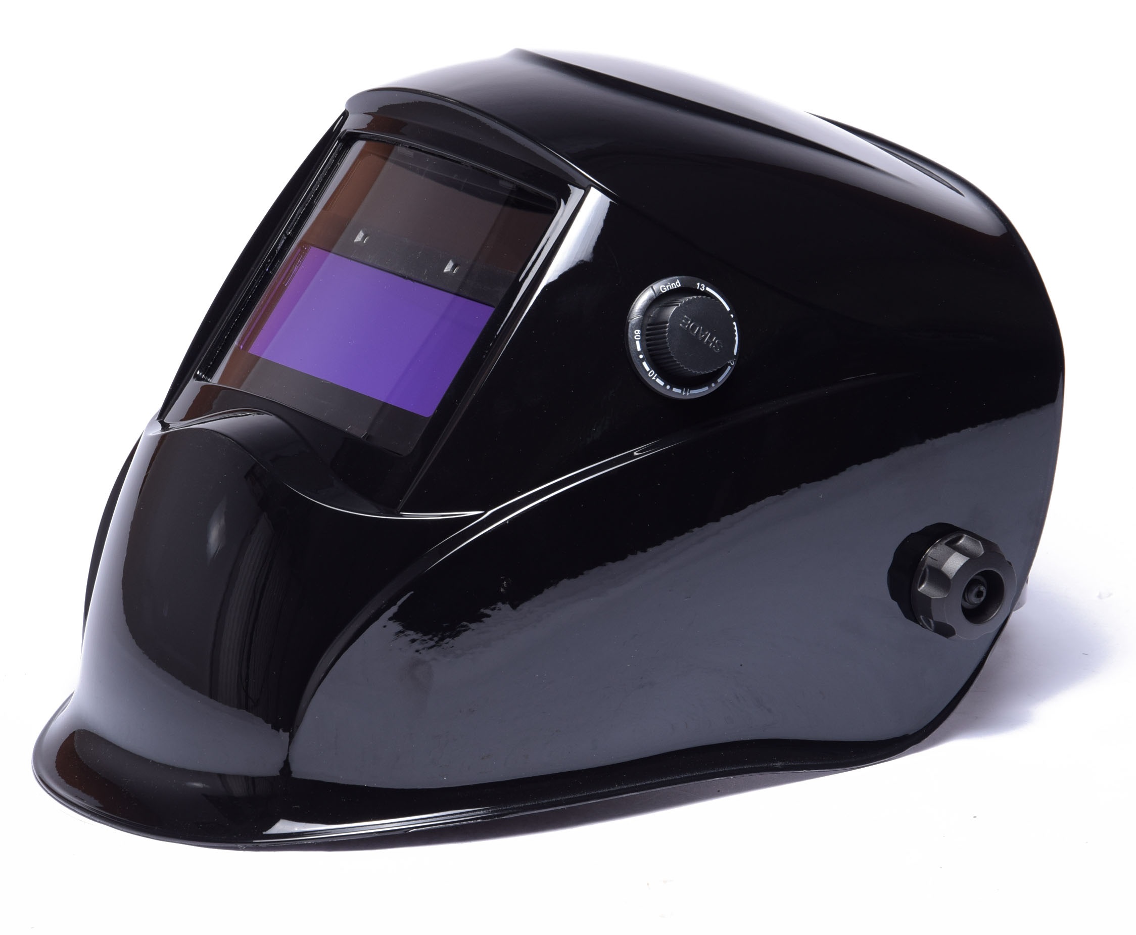 Przyłbica Automatyczna Magnum Nova Czarna Samościemniająca 2 Sensory Połysk