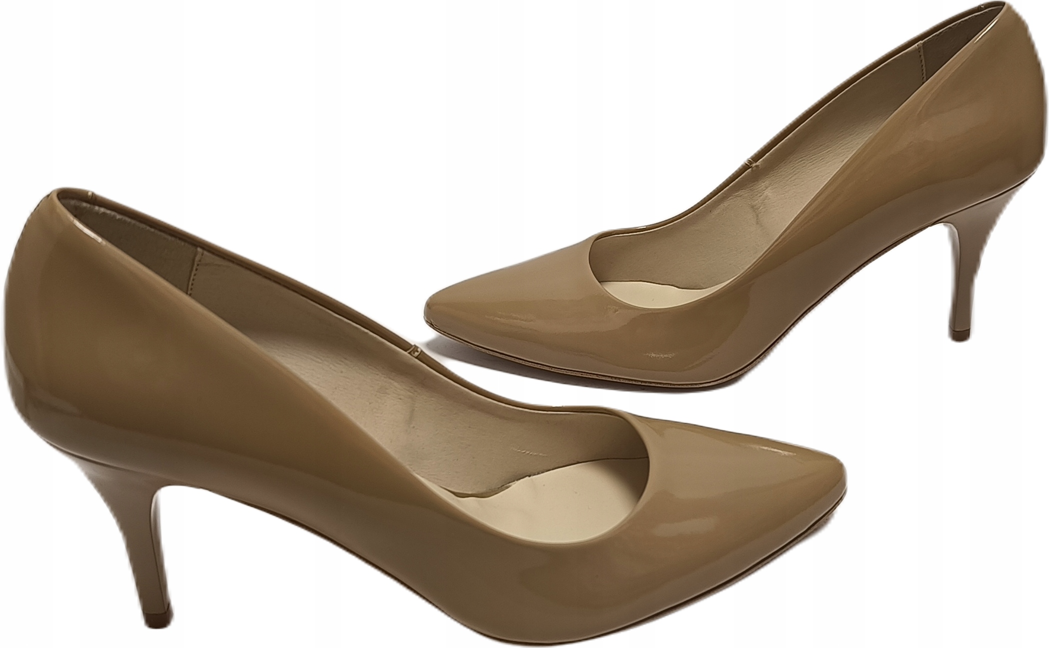 Klasické lodičky lak Gianmarko 025 /1 (17) c. béžová R38