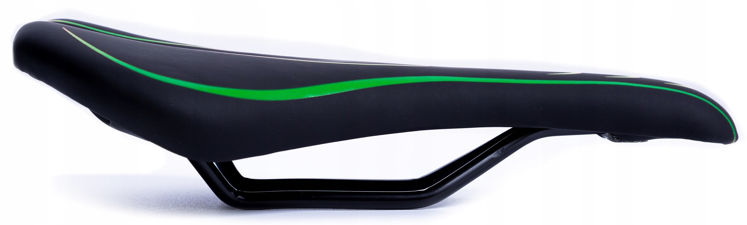 SIODEŁKO ROWEROWE PIANKOWE SIODŁO LEKKIE SPORTOWE Model R0084_ZIELONE