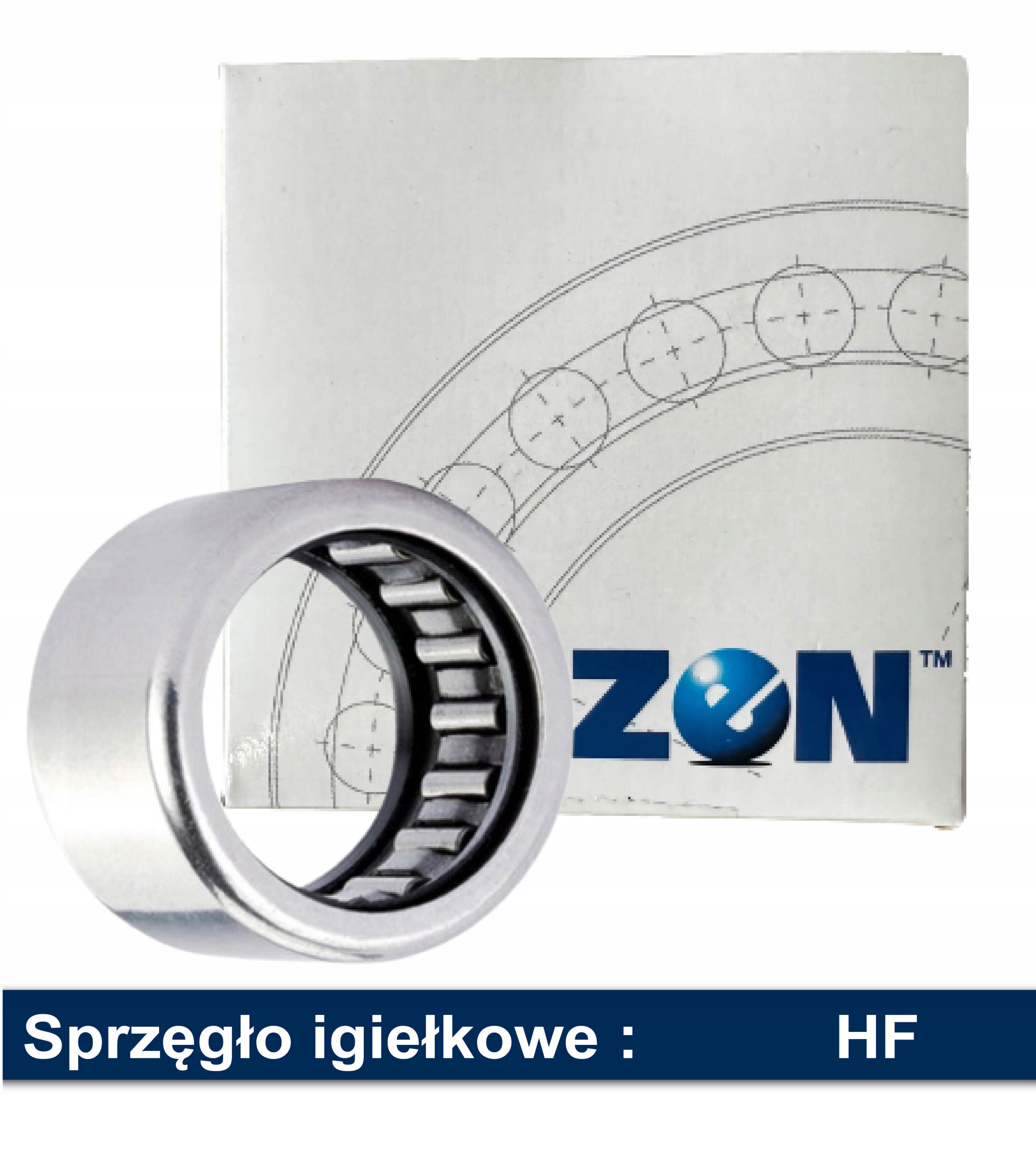 

Sprzęgło igiełkowe ułożyskowane HF3520 Zen