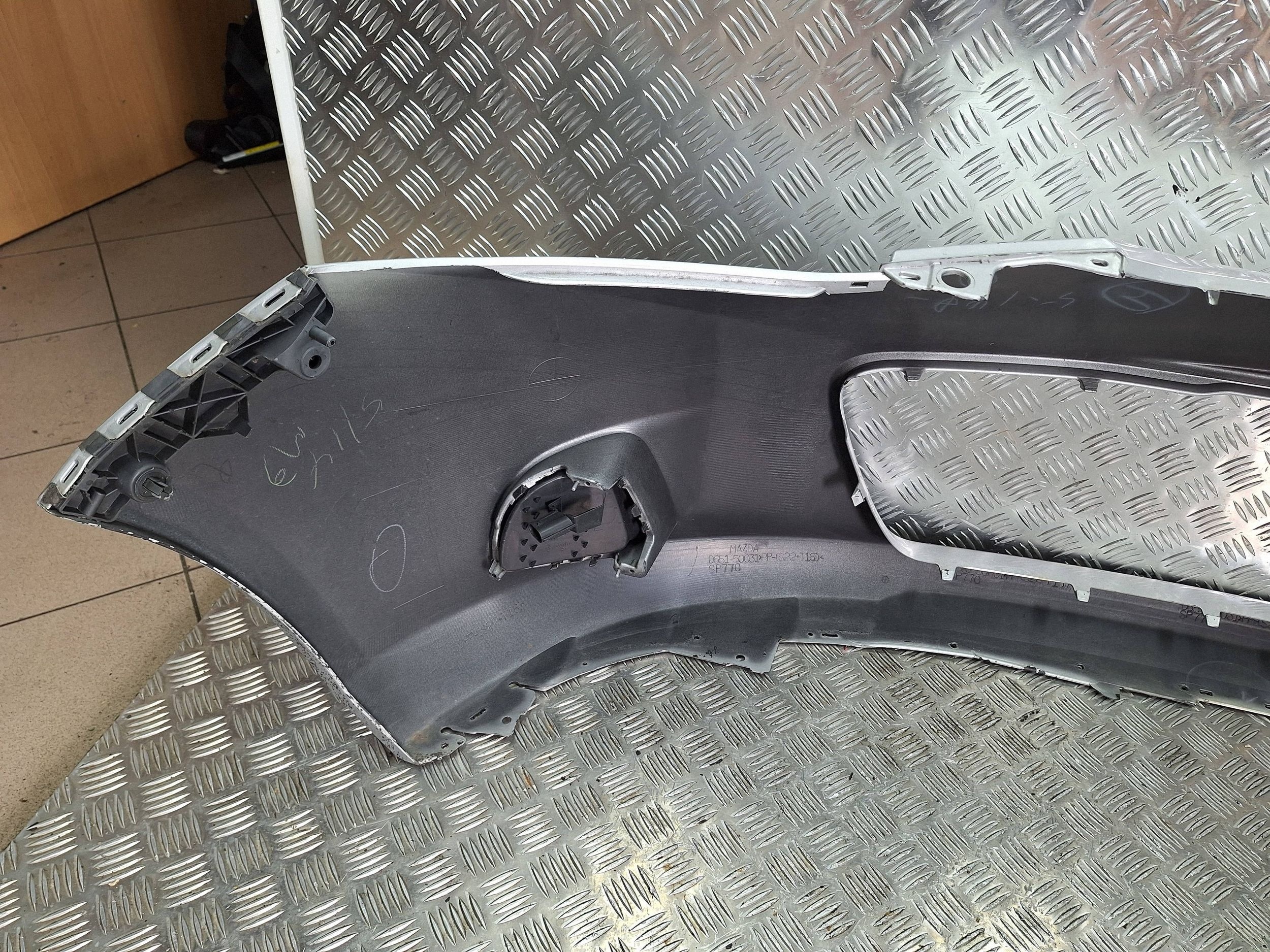 bumper front MAZDA 2 II DE 07-10 D651-50031