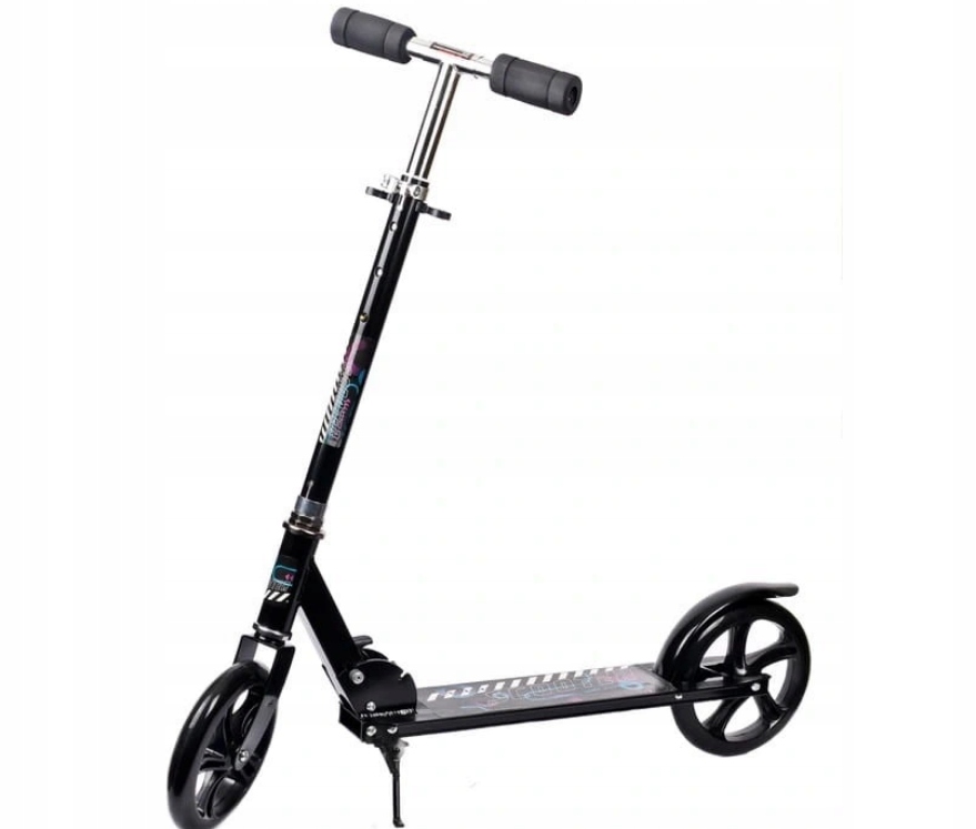 Hulajnoga Miejska Dla Dorosłych i Dzieci Składana Kompaktowa Duże Koła 200