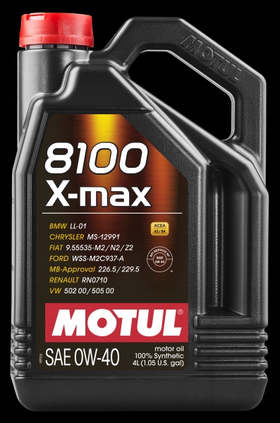 Syntetický motorový olej Motul 4 l 0W-40