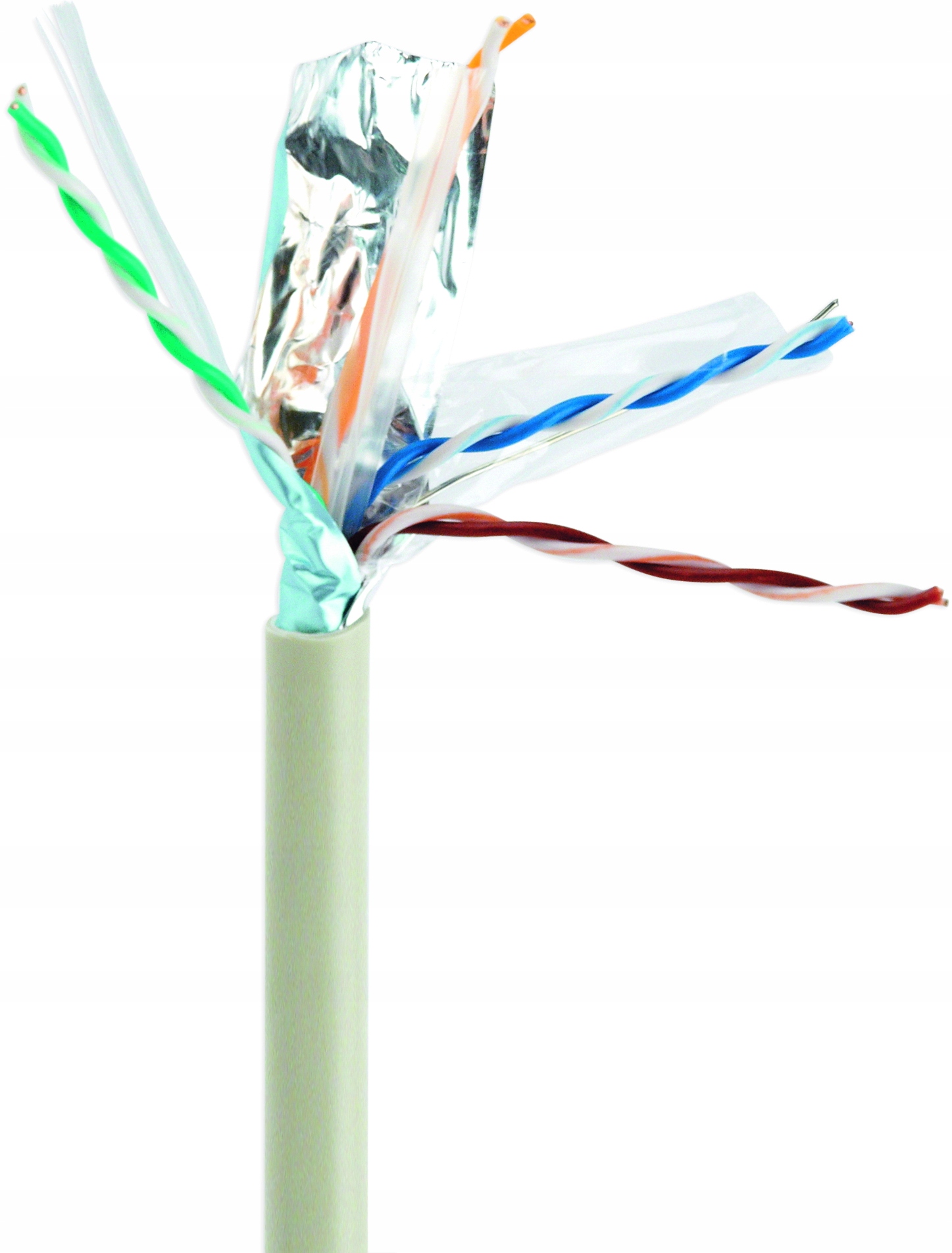 Gembird Cat.6 305 m Sivý 305 Inštalačný