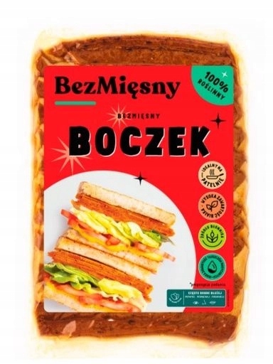 Levně 4x Bezmasý bůček v plátcích 100 g