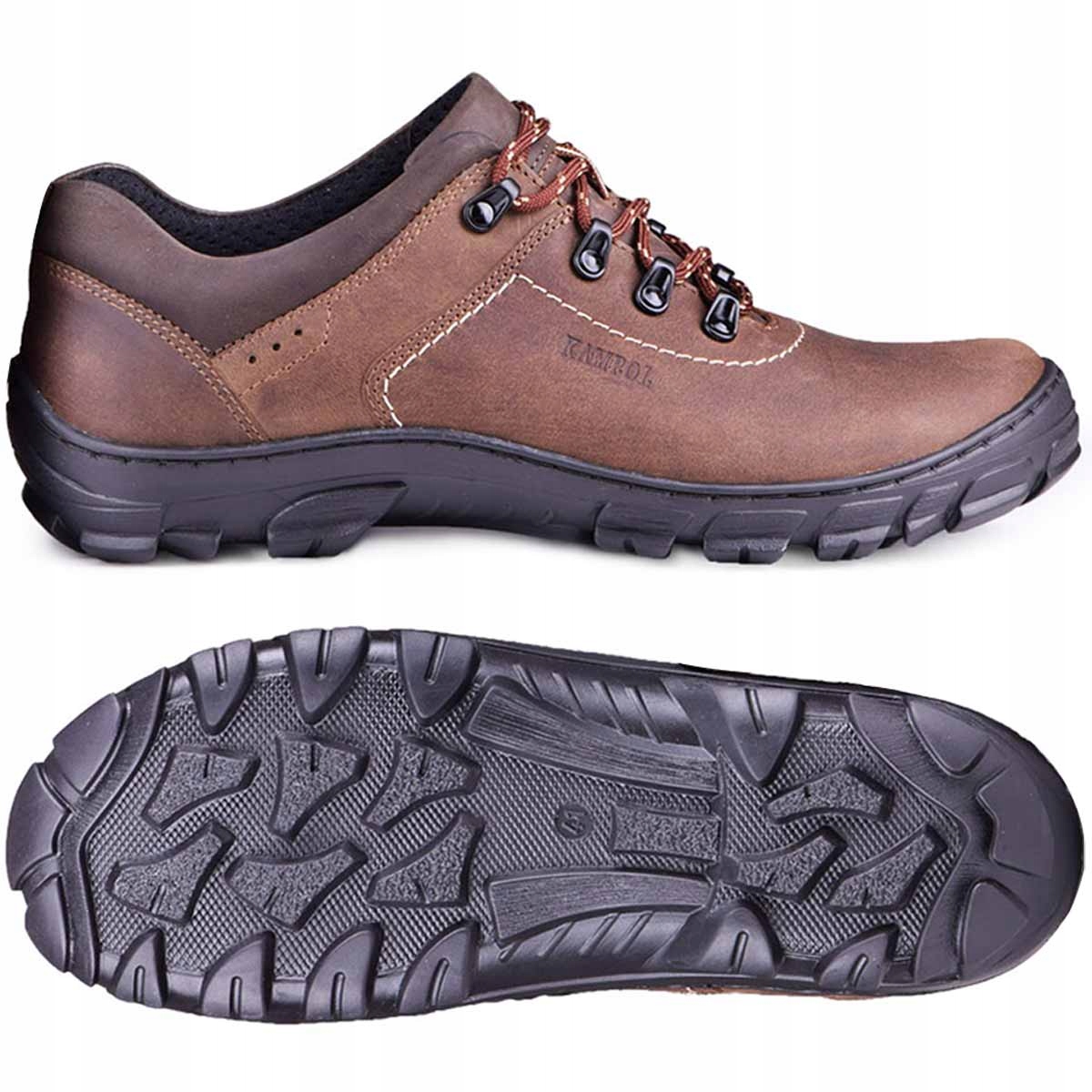 

Buty trekkingowe męskie ze skóry naturalnej 40