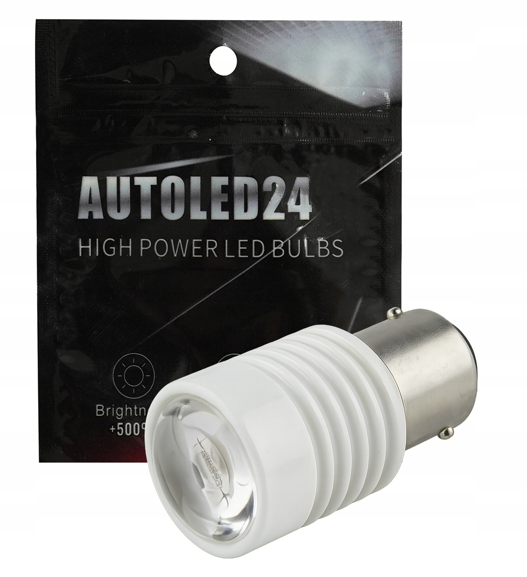 Żarówka Led BA15s P21W R5W 1156 Mocna Soczewka Retrify Automotive