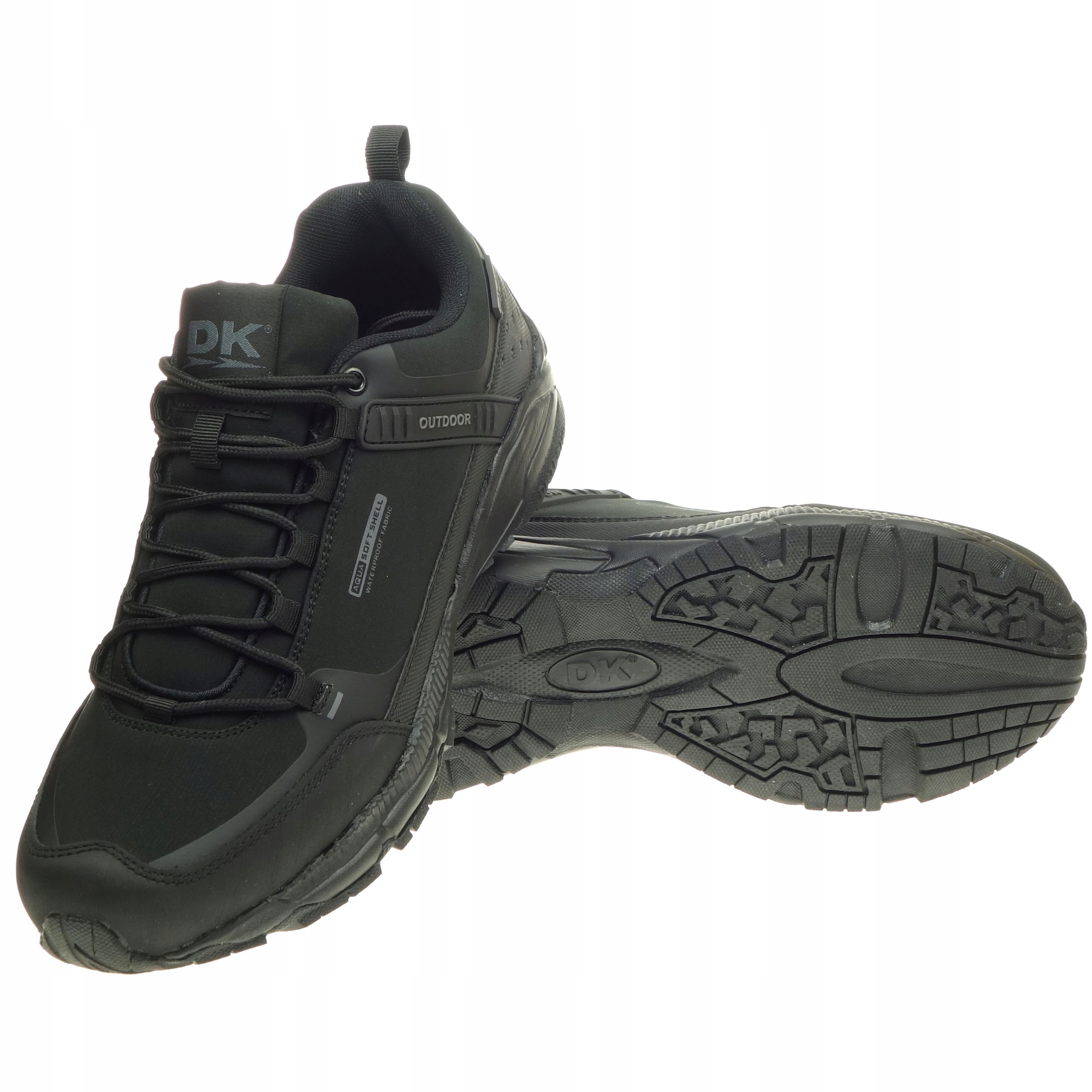 Buty Męskie Trekkingowe DK PREDATOR SoftShell OUTDOOR 1096 Blk/Blk 50 Rozmiar 50
