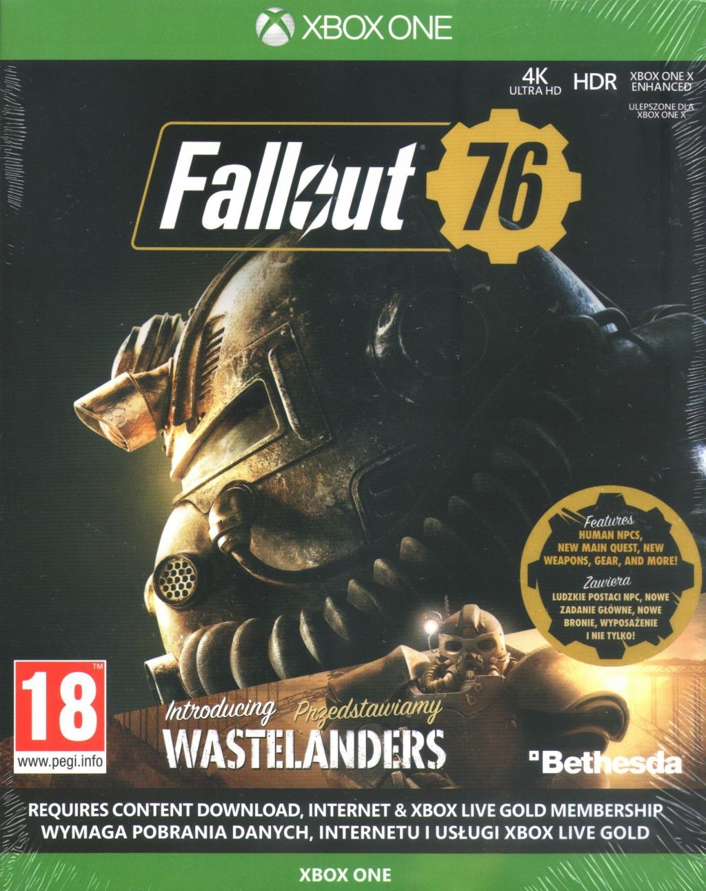 FALLOUT 76 PL - nowa, folia! Tematyka role playing (RPG)