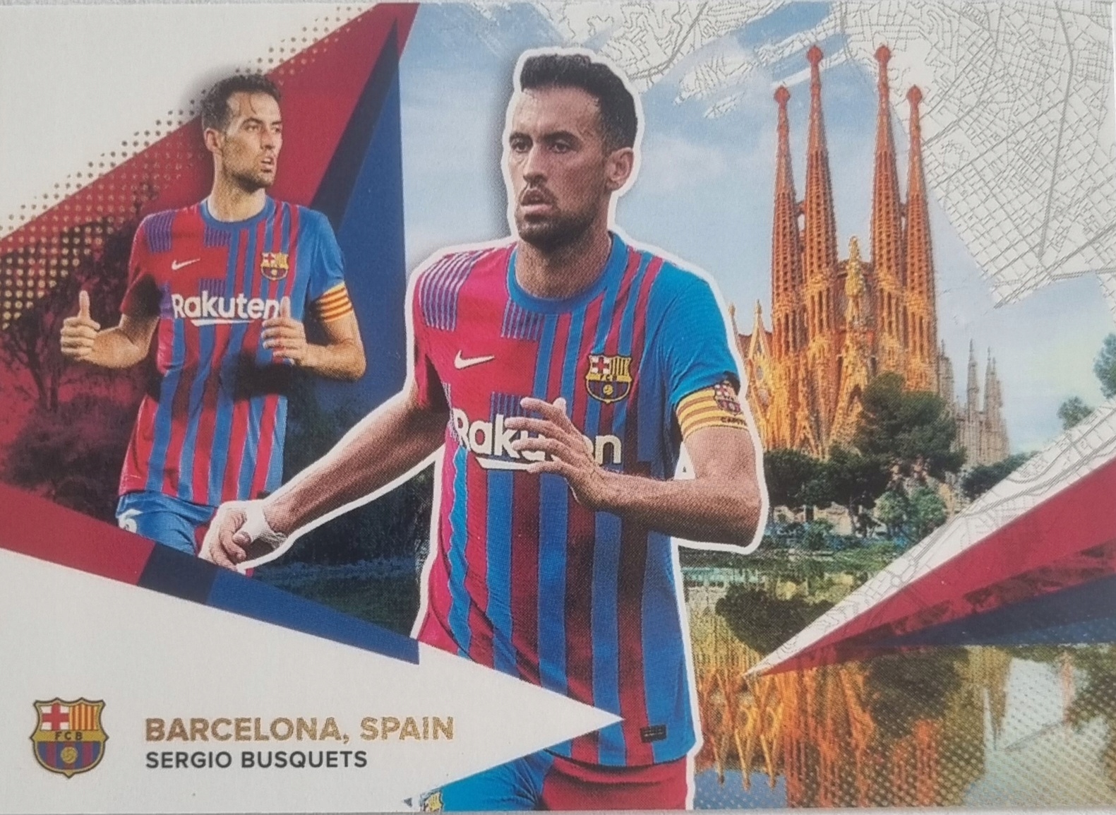 Fc Barcelona Topps 2021/2022- Busquets