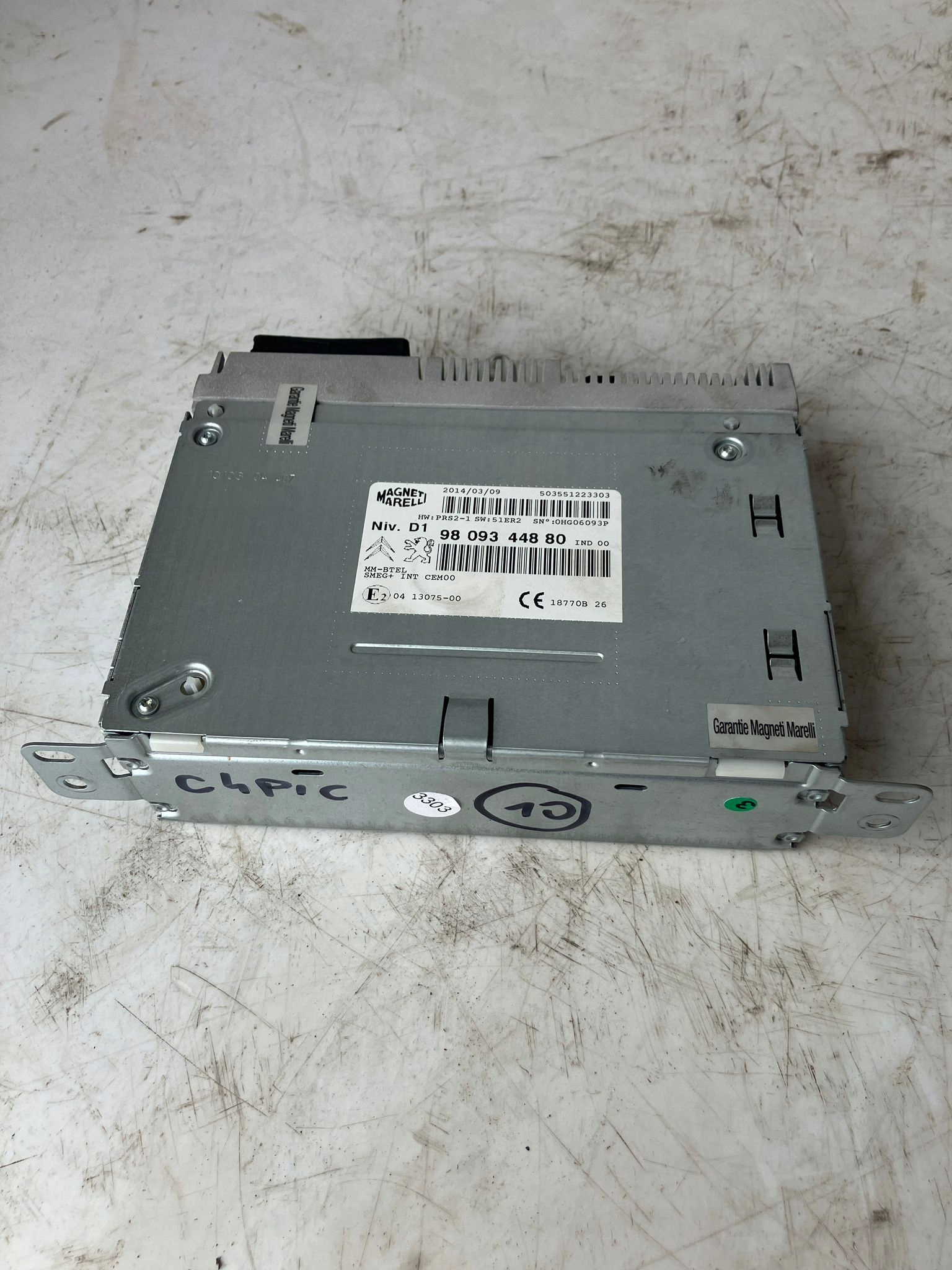 RADIO Navigation C4 PICASSO II 9809344880