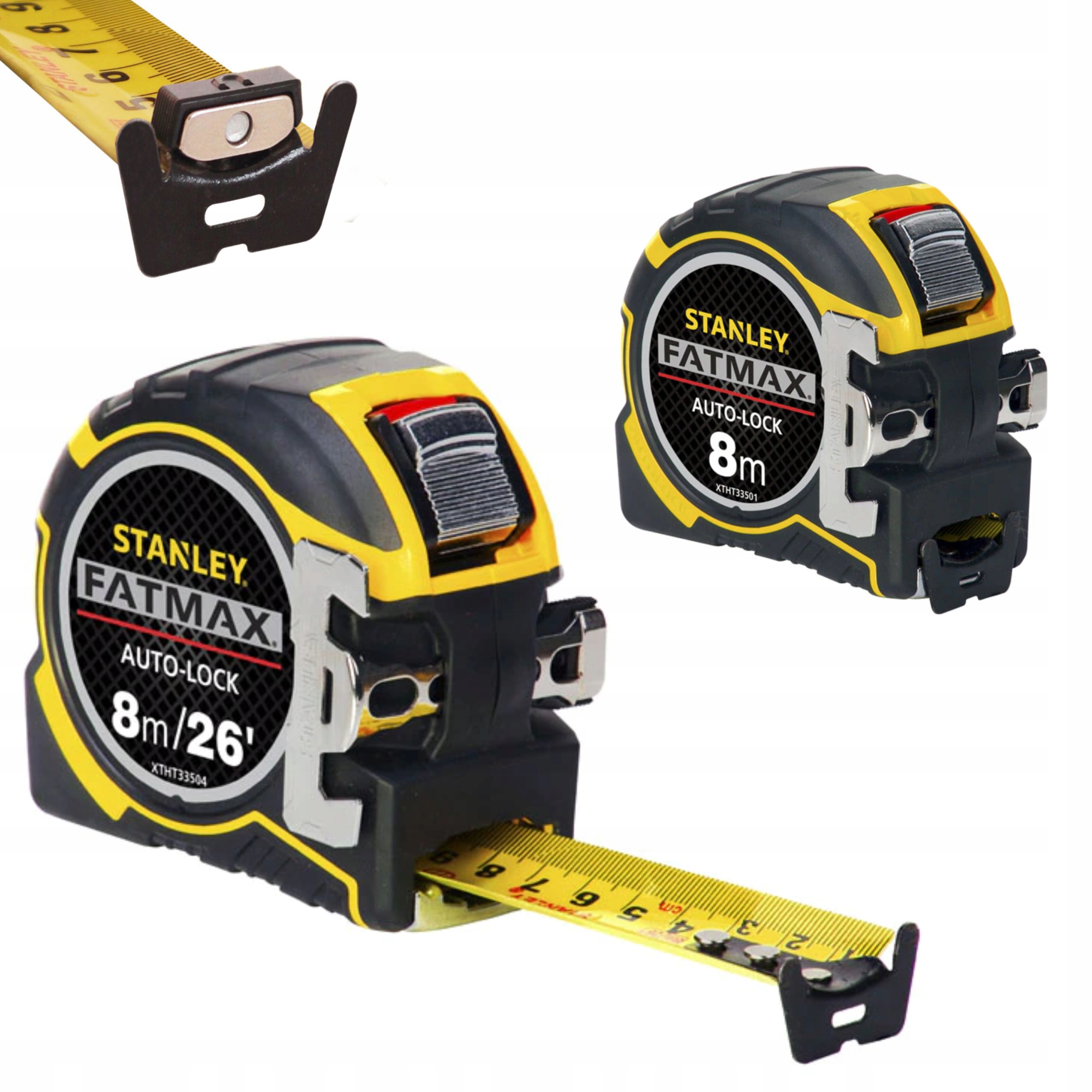 

Stanley 33-501 Autolock Miara Zwijana stalowa 8m