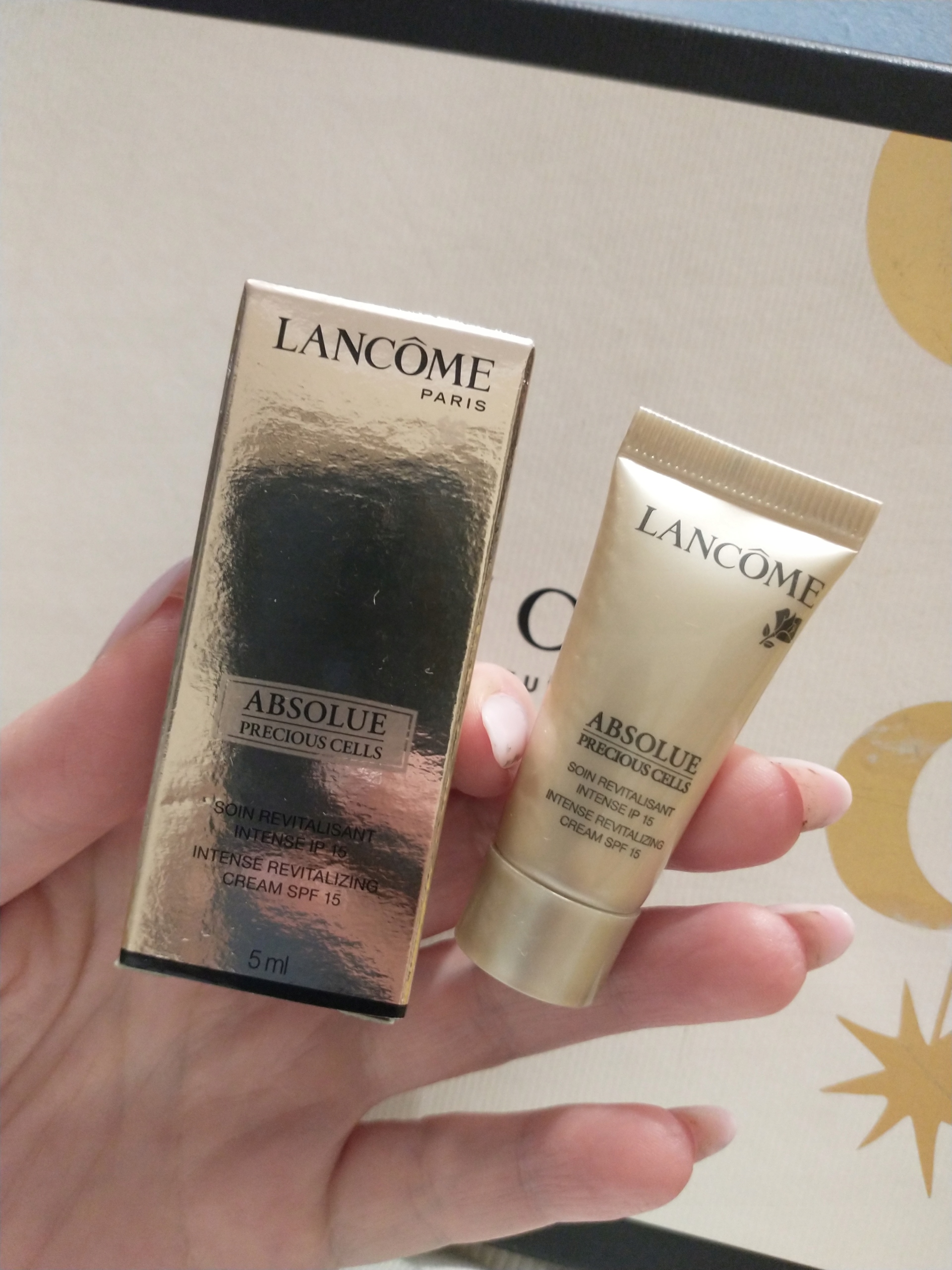 Nowy krem miniatura Lancome absolue 5 ml