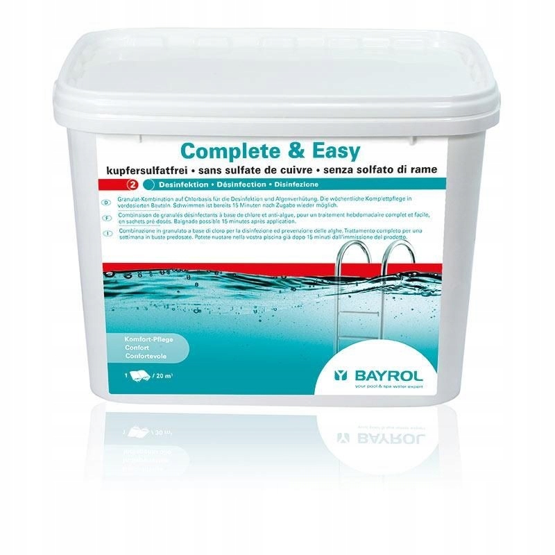 Bayrol , bazénová chémia Complete & Easy 4,48 kg