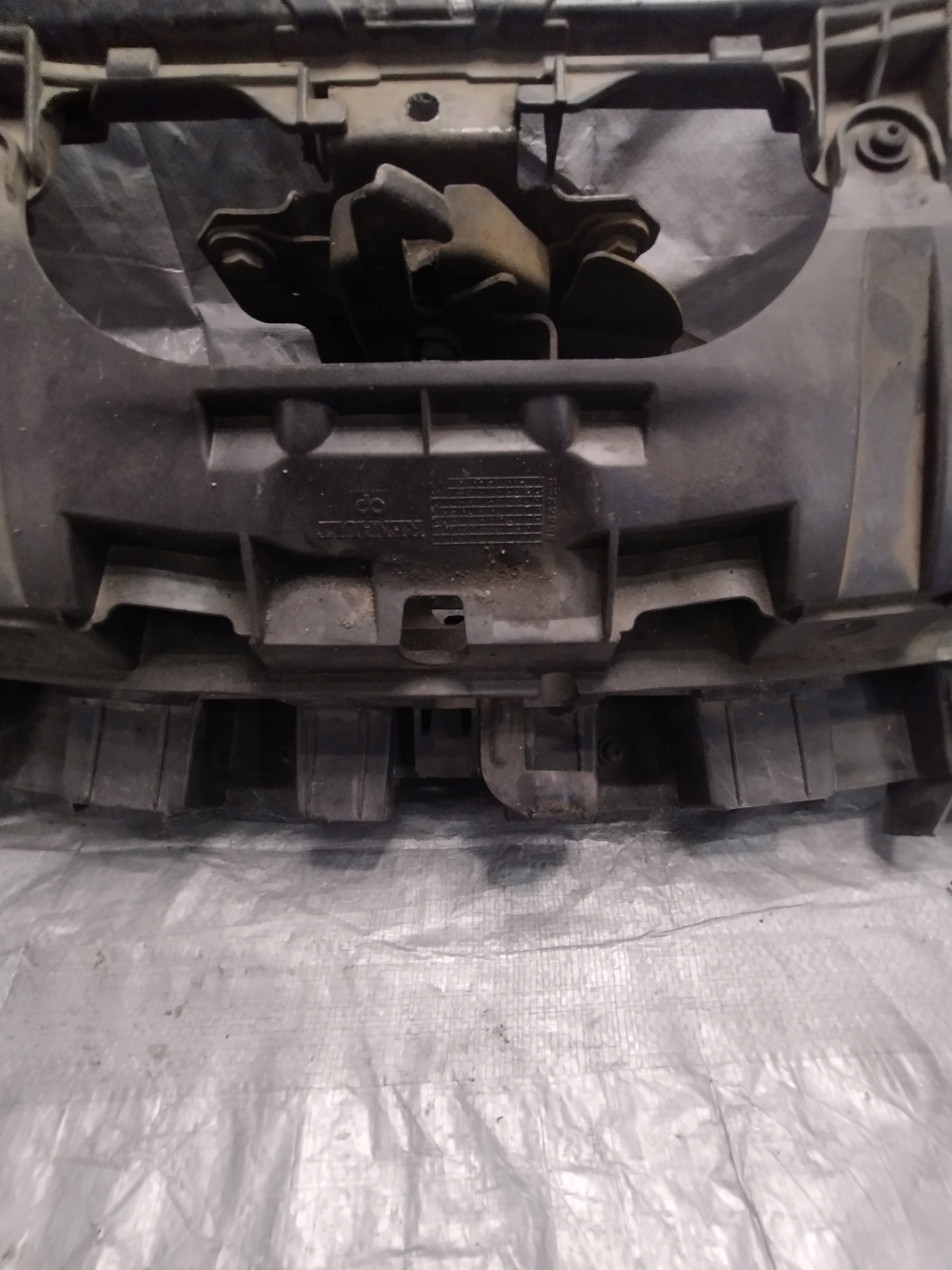 support panel for radiators, pillar Renault Laguna III 1,5DCI