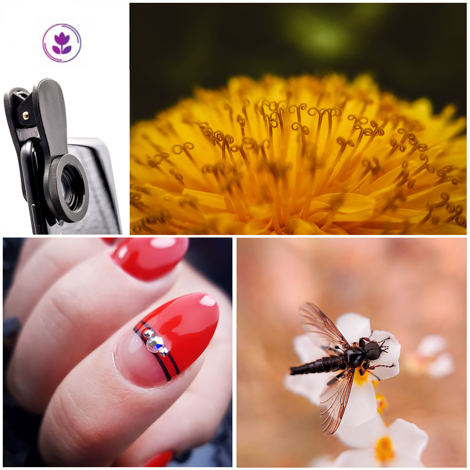 Obiektyw na Telefon Smartfon Makro Szerokokątny - Soczewka Focus Pro EAN (GTIN) 5907729437108