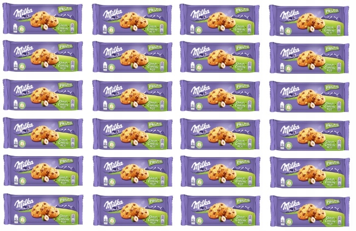 24 x 135 g Milka Pieguski Nut sušenky Karton