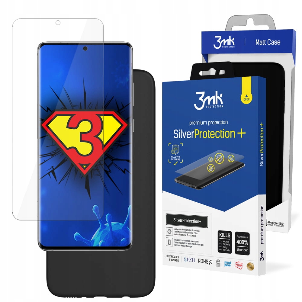 

Folia+ odporne etui 3mk do Samsung Galaxy S20 Plus