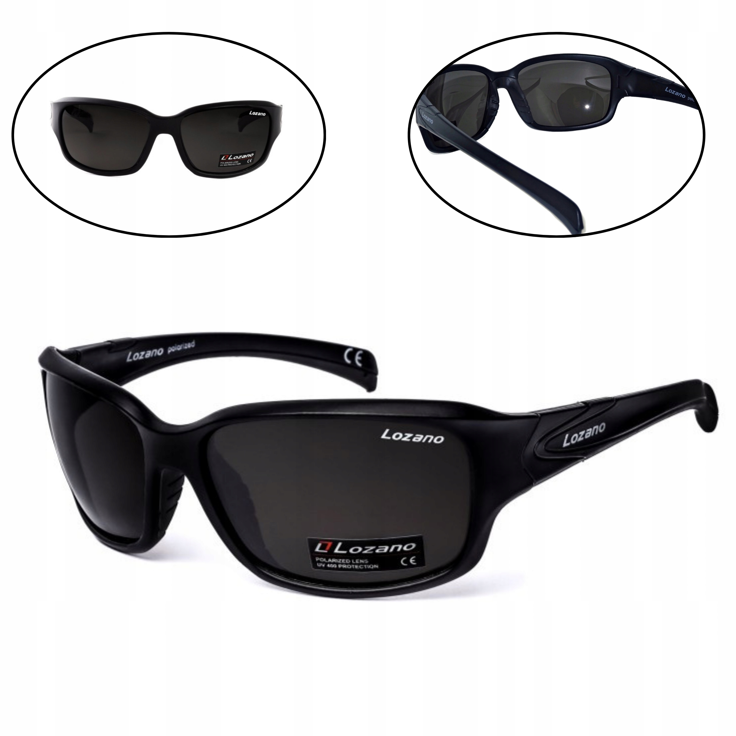 Sportovní Polarizační Sluneční Brýle Na Kolo UV400 Lozano Pouzdro