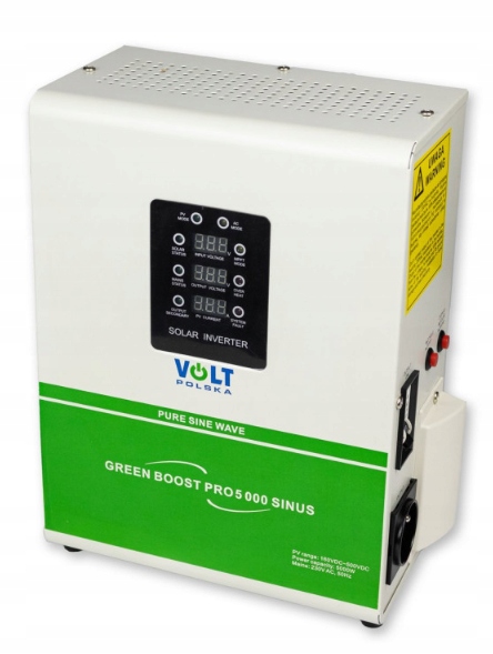 Green Boost Pro 5000 Sinus Bypass Przetwornica Solarna Do Grzania Wody