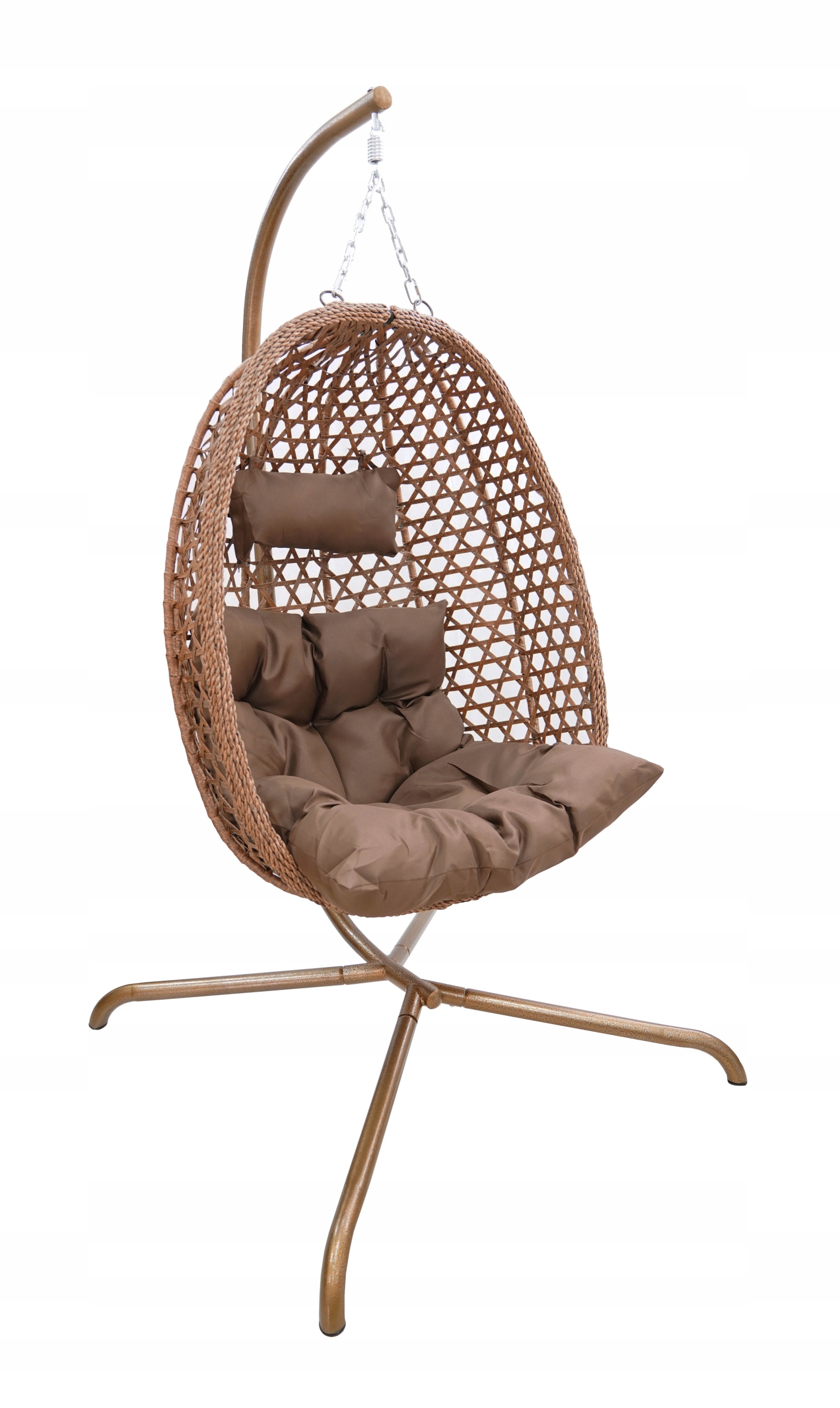 Závěsné Křeslo Zahradní Houpačka Zahradní Křeslo Do Obývacího Pokoje Limone Hnědá