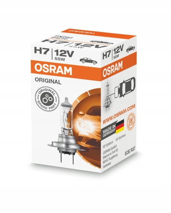 

Żarówka H7 12V 55W PX26D Halogen Osram