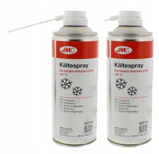 

2 x Niemiecki Spray Zamrażacz -50°C Ciekły Azot