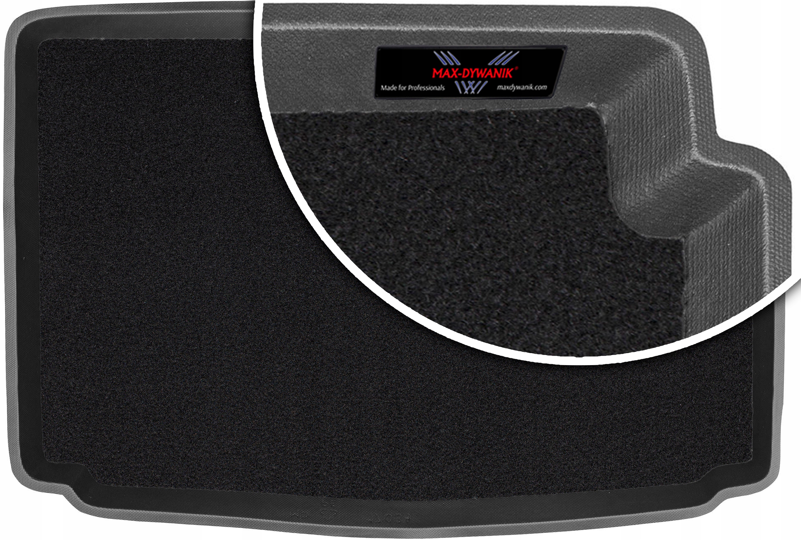 Ford B-Max Minivan 2012-2017 Koberec do zavazadlového prostoru s velurovou podložkou