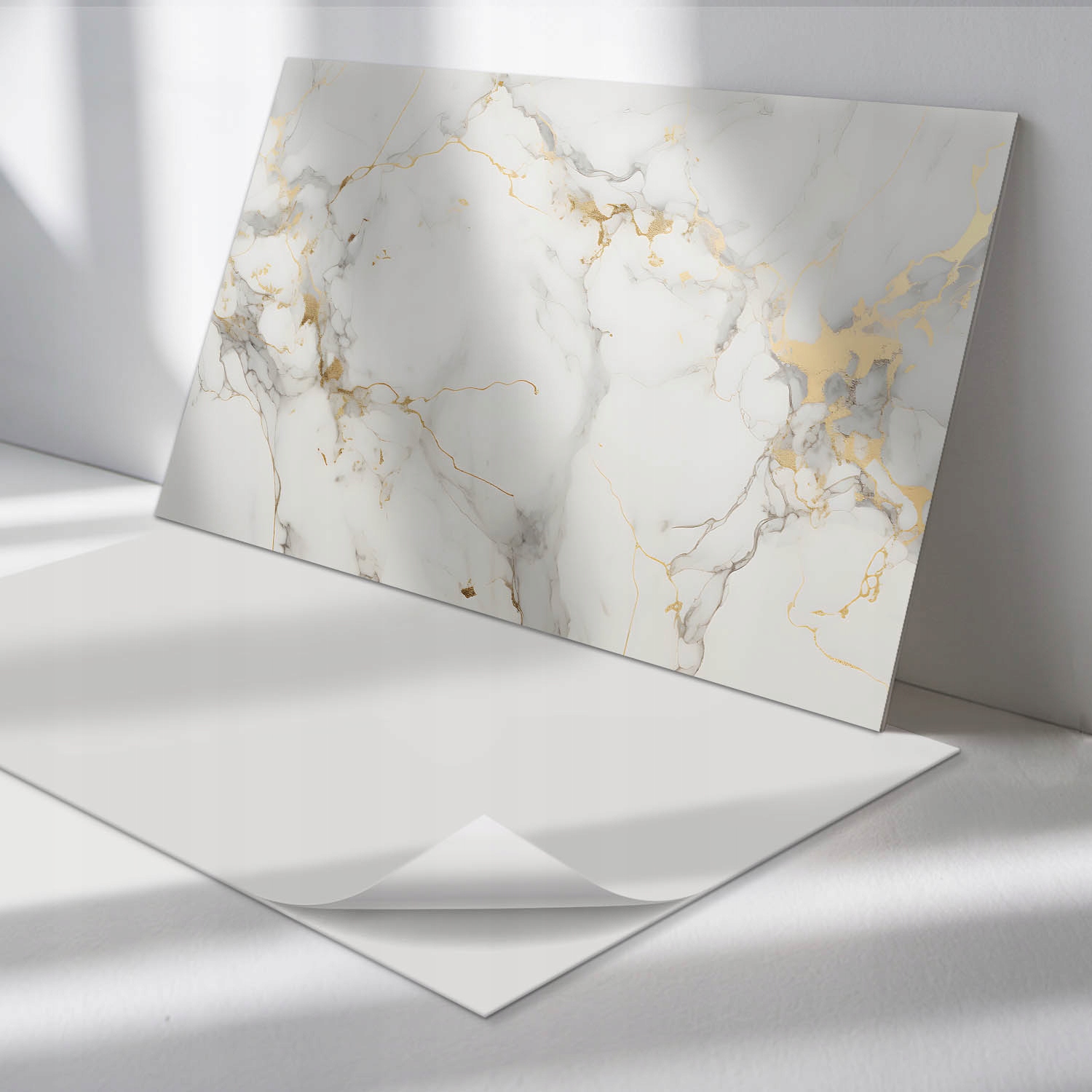 Sada podlahových vinylových panelov Elegantný mramorový vzor 6x60x30 cm
