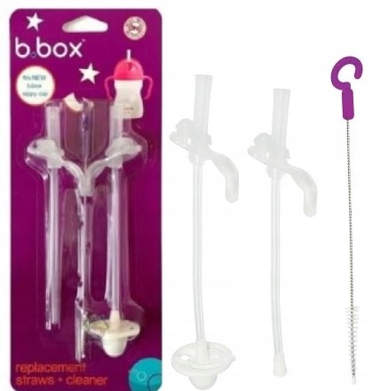 

Bbox Słomki Rurki Do Kubka Bidonu x2+ Szczoteczka