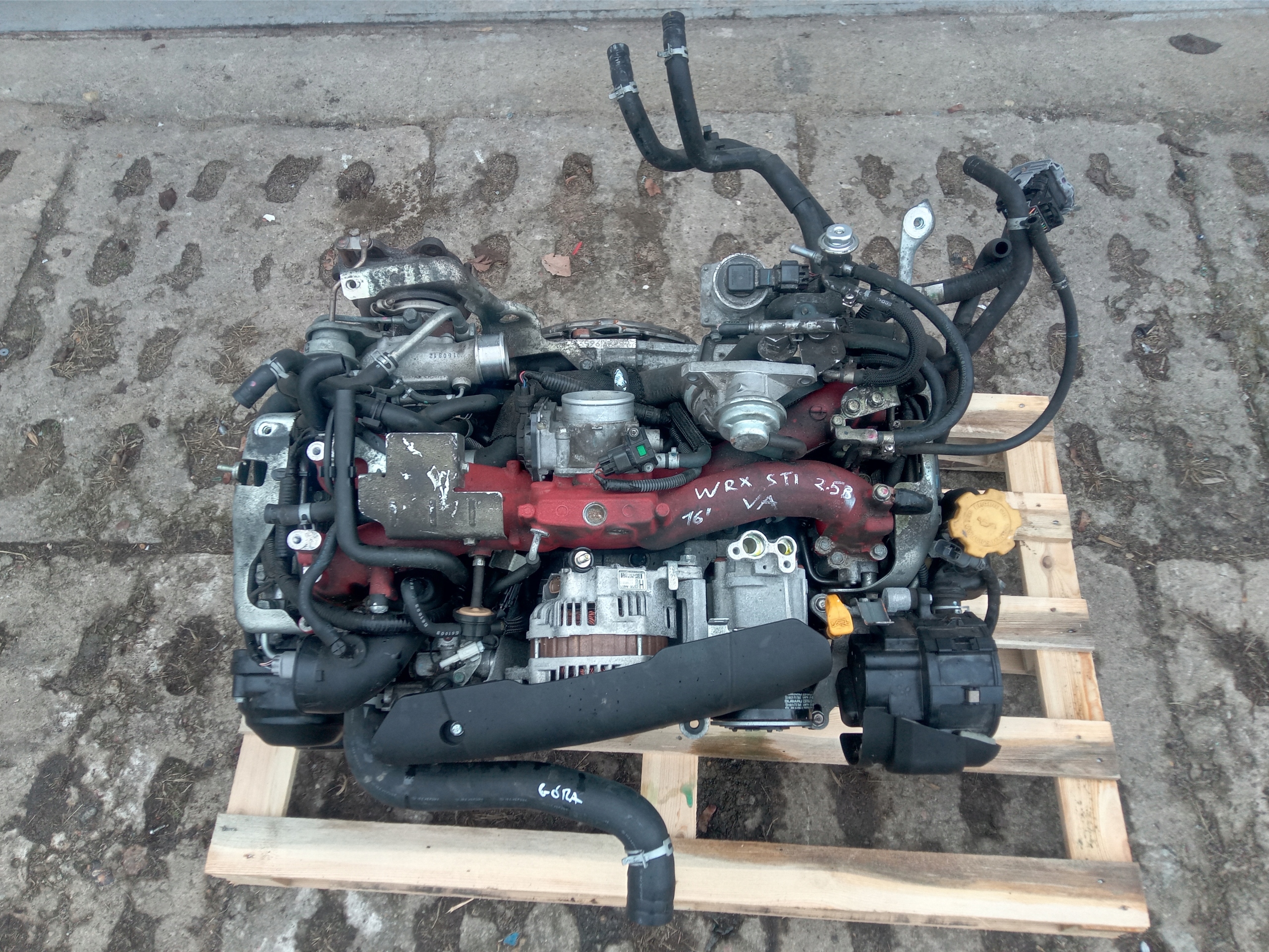 SUBARU WRX STI VA SILNIK 2.5 B EJ257