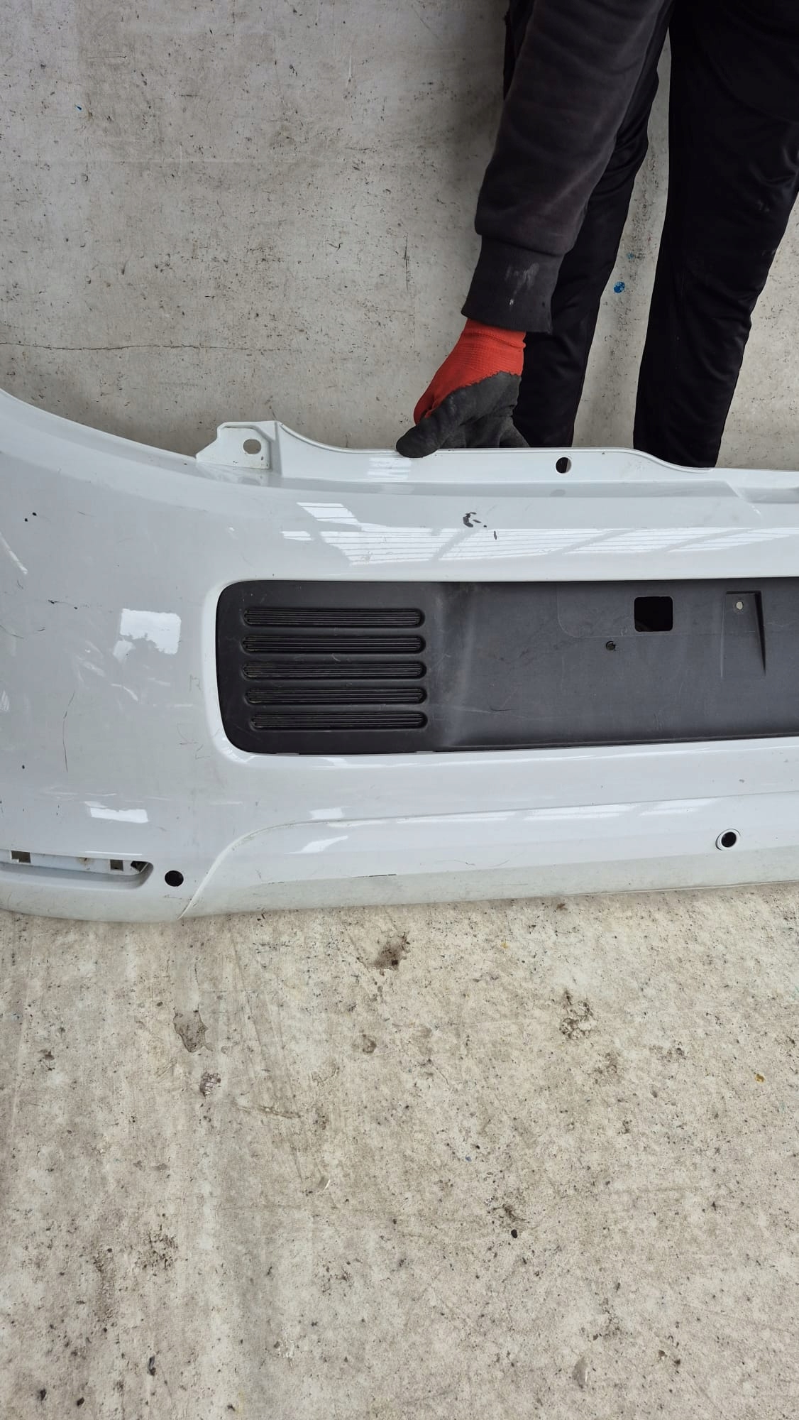 RENAULT TWINGO III 3 14-18 bumper rear part rear PDC