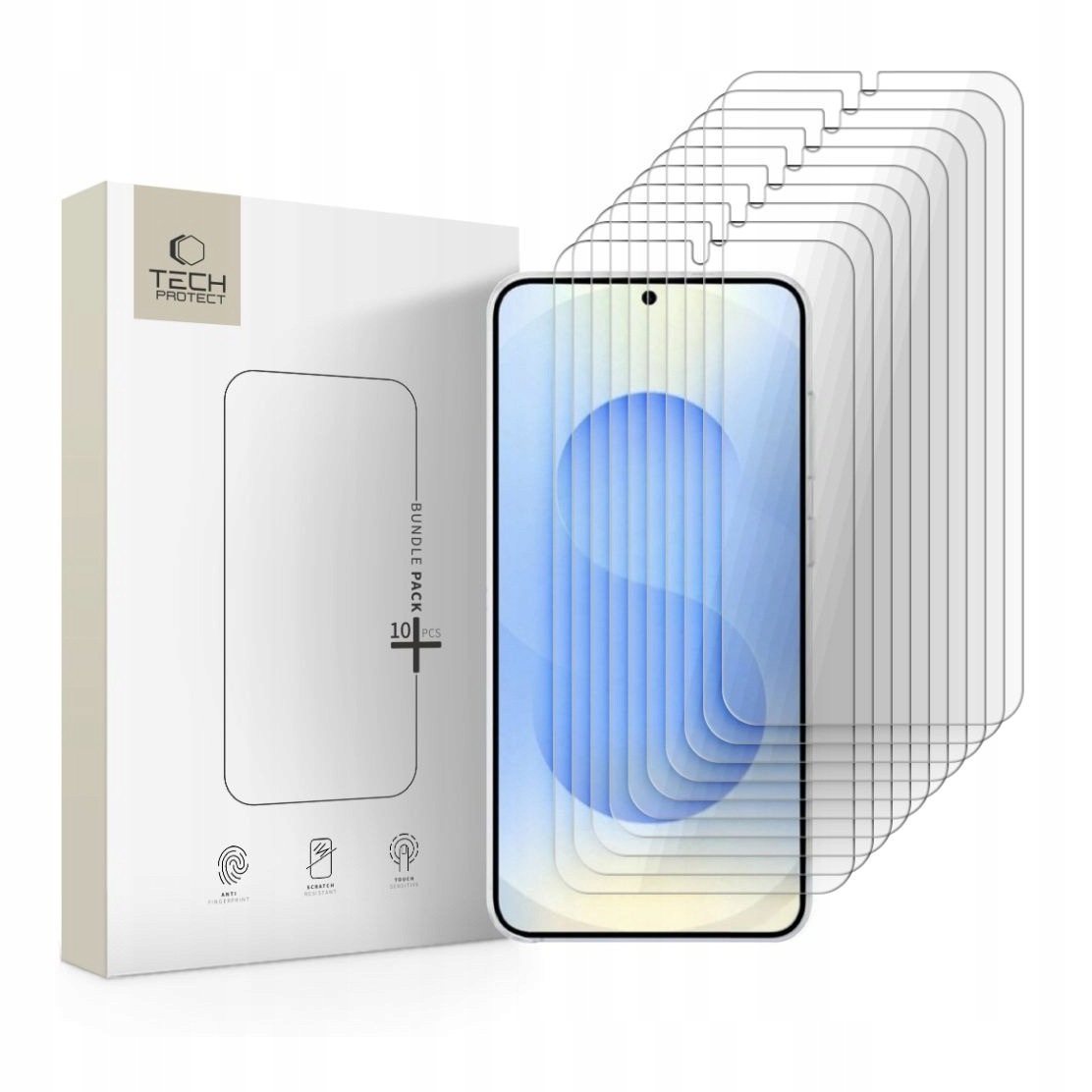Szkło hartowane do Samsung S26 Tech-Protect Bundle 10 szt.